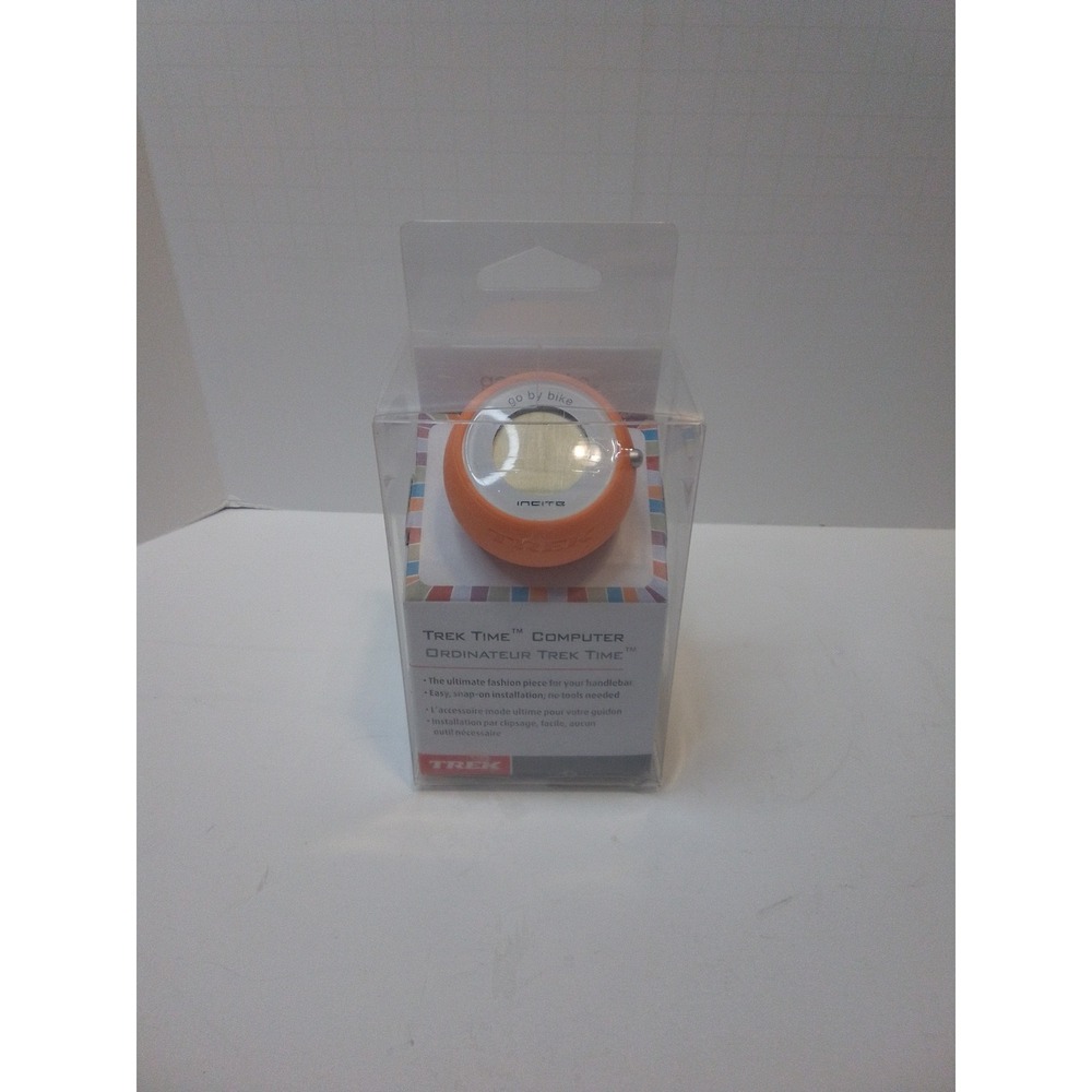 Trek Time Computer Incite Wireless Bicycle Speedometer Odometer Orange Open Box